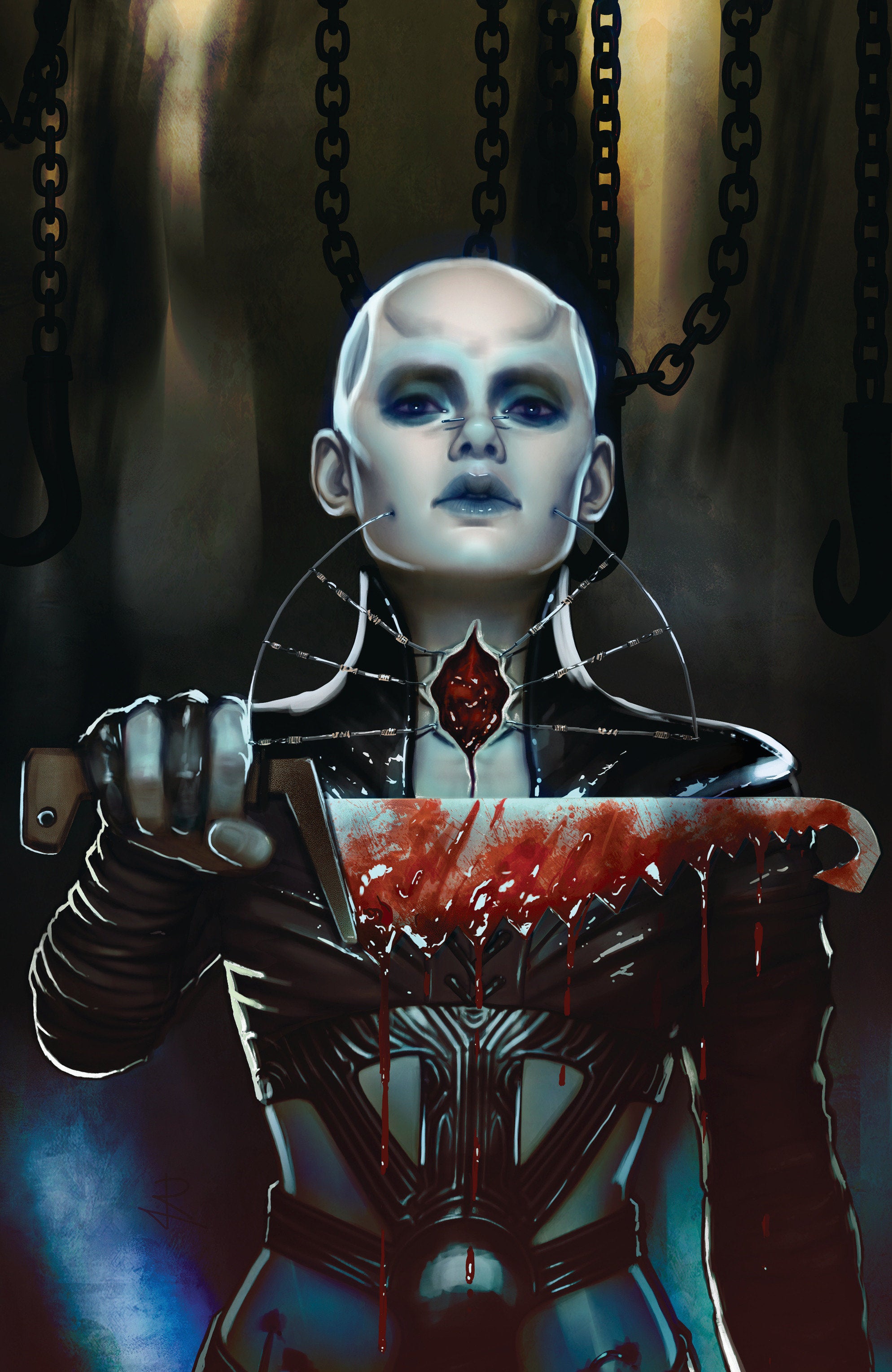 Hellraiser: Resurrections - The Deep Gospel #1 Cover B - Unlimited (Full Art, Puebla)