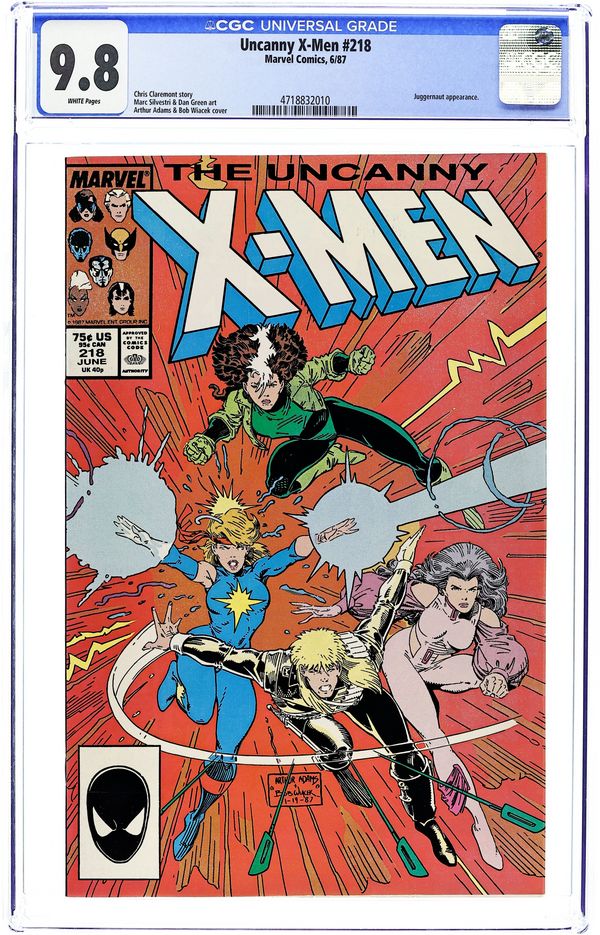 UNCANNY X-MEN #218 CGC 9.8