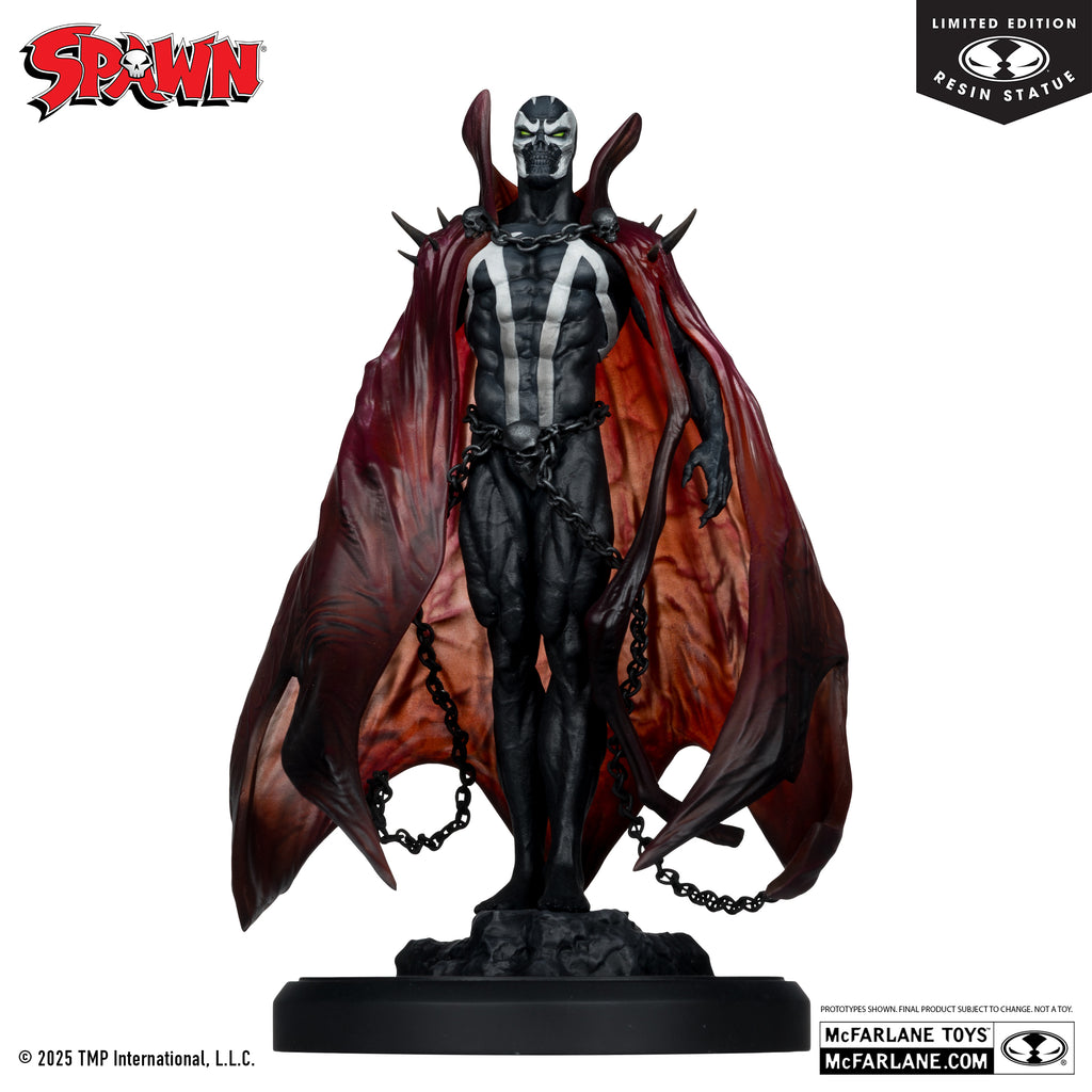 SPAWN: BLACK WHITE & RED ALL OVER - SPAWN BY PUPETEER LEE 1:10 SCALE RESIN STATUE