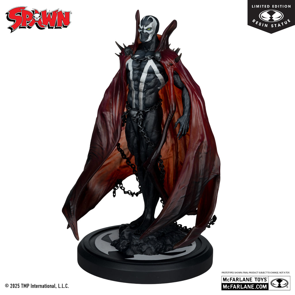 SPAWN: BLACK WHITE & RED ALL OVER - SPAWN BY PUPETEER LEE 1:10 SCALE RESIN STATUE