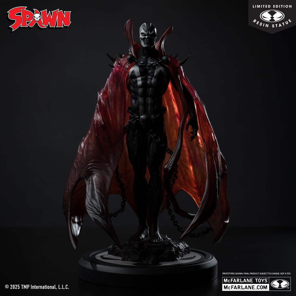 SPAWN: BLACK WHITE & RED ALL OVER - SPAWN BY PUPETEER LEE 1:10 SCALE RESIN STATUE