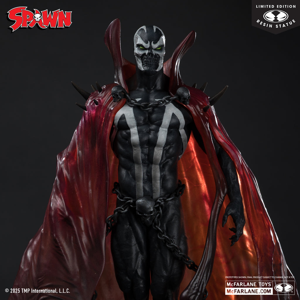 SPAWN: BLACK WHITE & RED ALL OVER - SPAWN BY PUPETEER LEE 1:10 SCALE RESIN STATUE