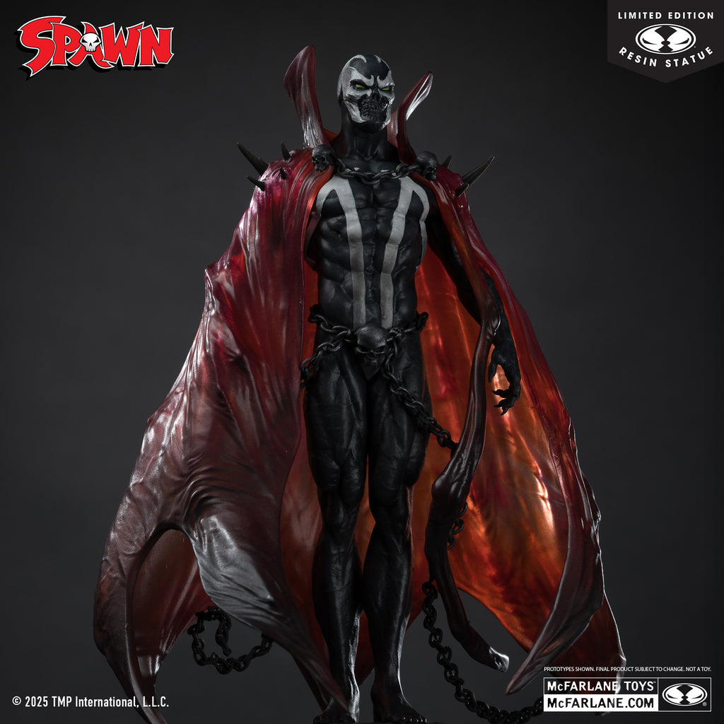 SPAWN: BLACK WHITE & RED ALL OVER - SPAWN BY PUPETEER LEE 1:10 SCALE RESIN STATUE