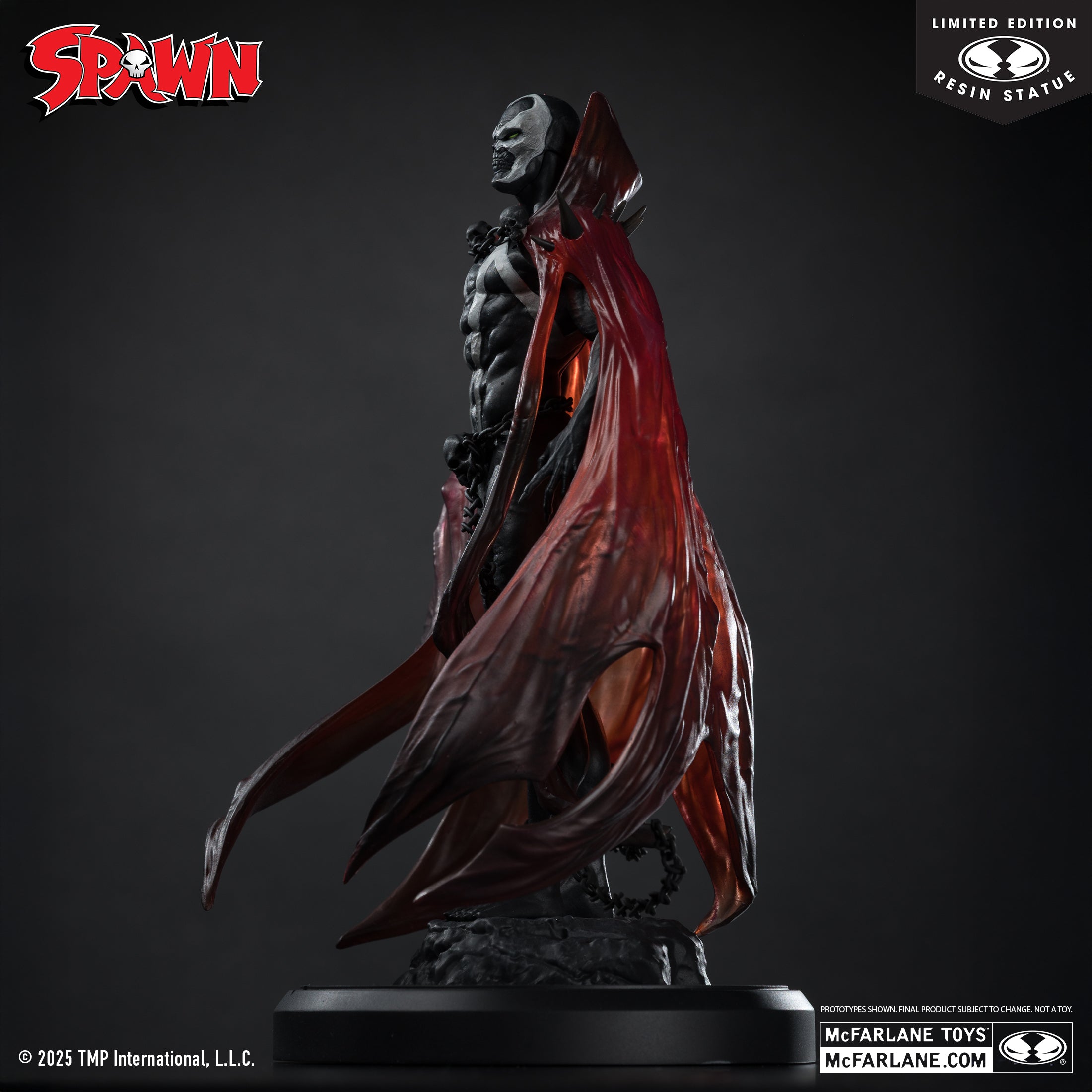 SPAWN: BLACK WHITE & RED ALL OVER - SPAWN BY PUPETEER LEE 1:10 SCALE RESIN STATUE