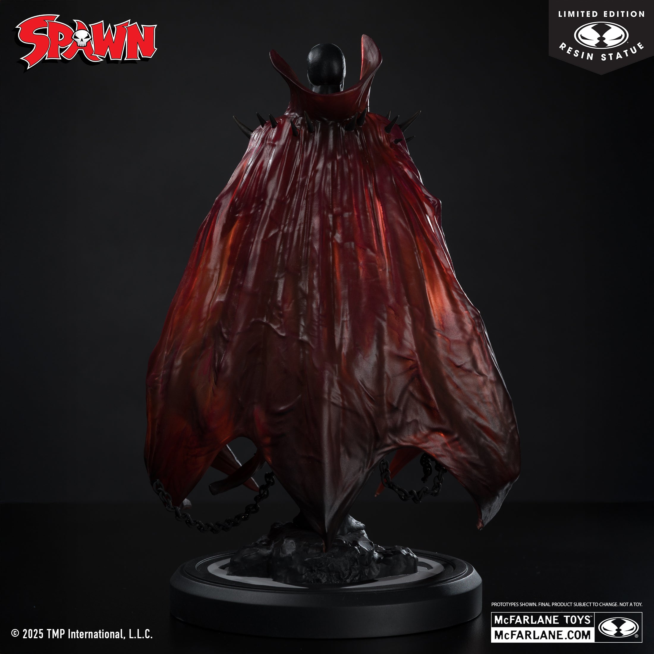 SPAWN: BLACK WHITE & RED ALL OVER - SPAWN BY PUPETEER LEE 1:10 SCALE RESIN STATUE
