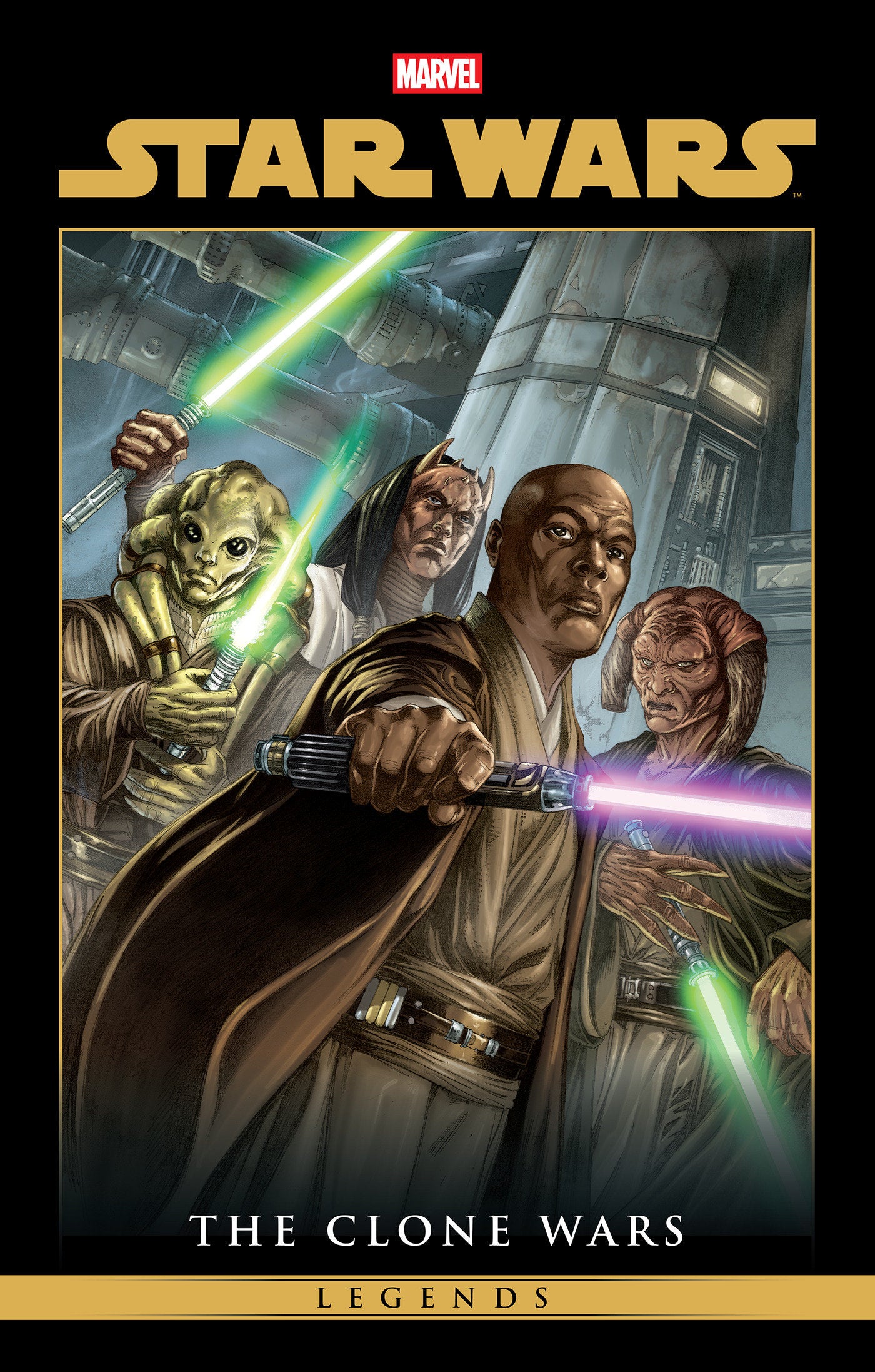 Star Wars Legends: The Clone Wars Omnibus Vol. 1 Cover B - Jan Duursema Cover