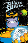 Silver Surfer: The Infinity Gauntlet Omnibus Ron Lim Marvel Age Cover [DM Only]