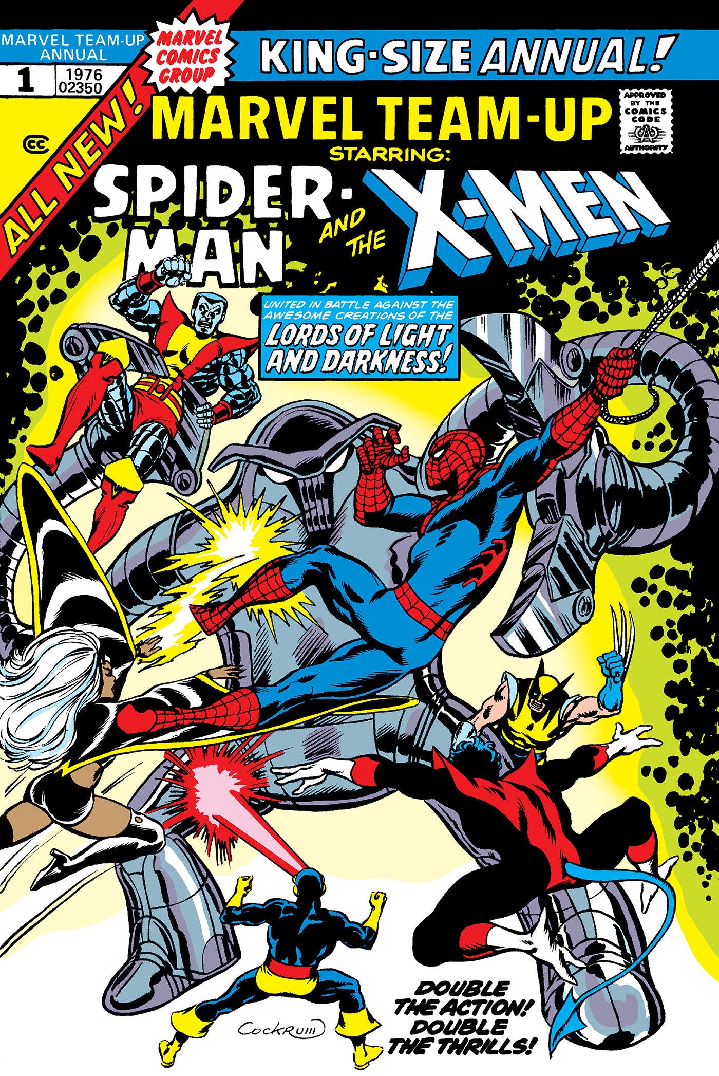 Marvel Team-Up Omnibus Vol. 2 Cover B - Dave Cockrum Cover [DM Only]