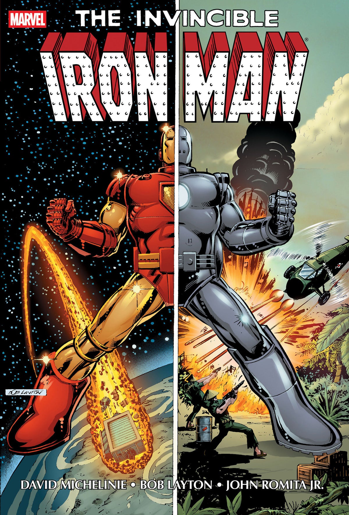 Iron Man By Michelinie Layton & Romita Jr. Omnibus Vol. 1 Bob Layton Cover [New Printing DM Only]