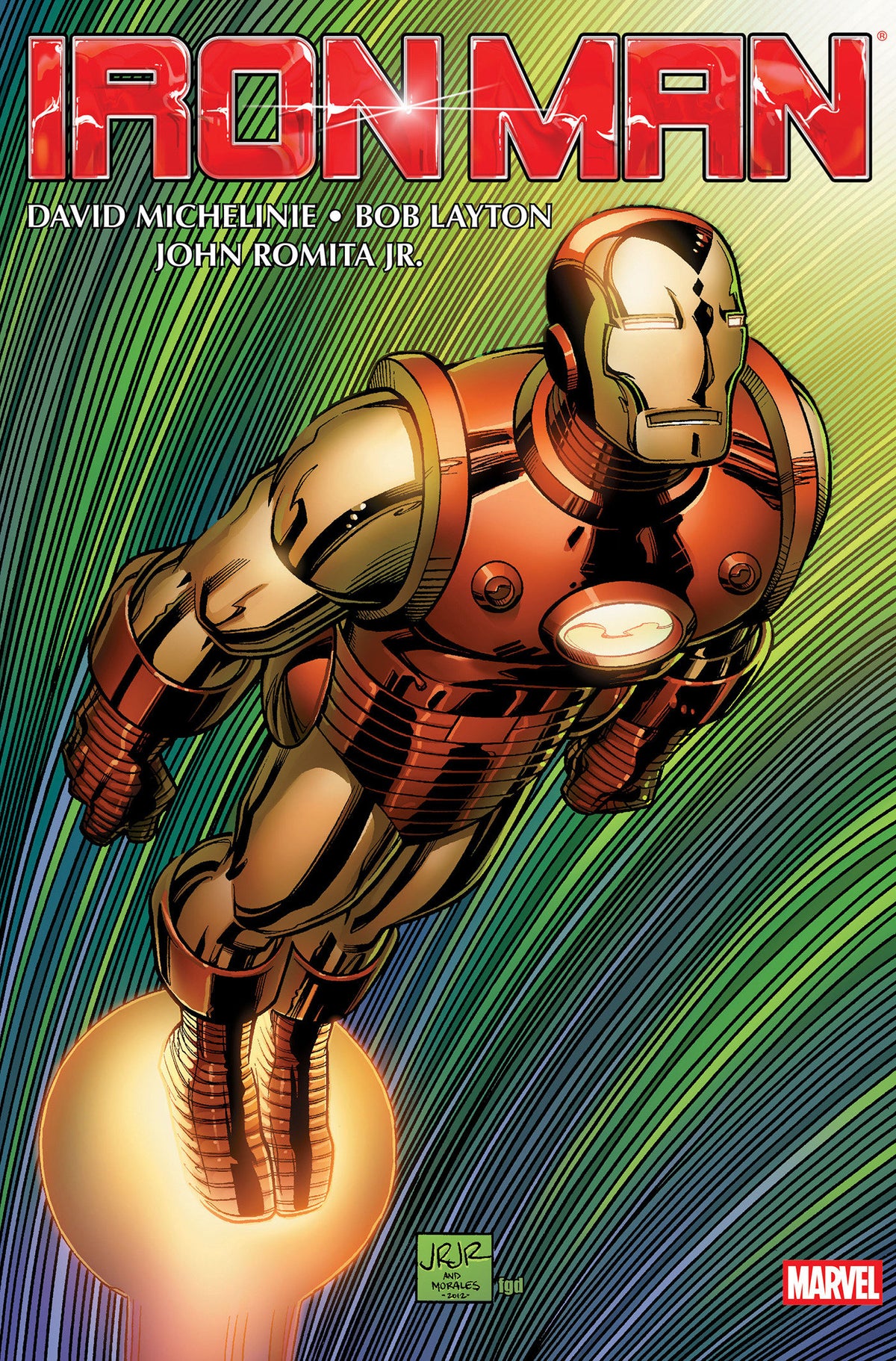 Iron Man By Michelinie Layton & Romita Jr. Omnibus Vol. 1 John Romita Jr. Cover [New Printing]