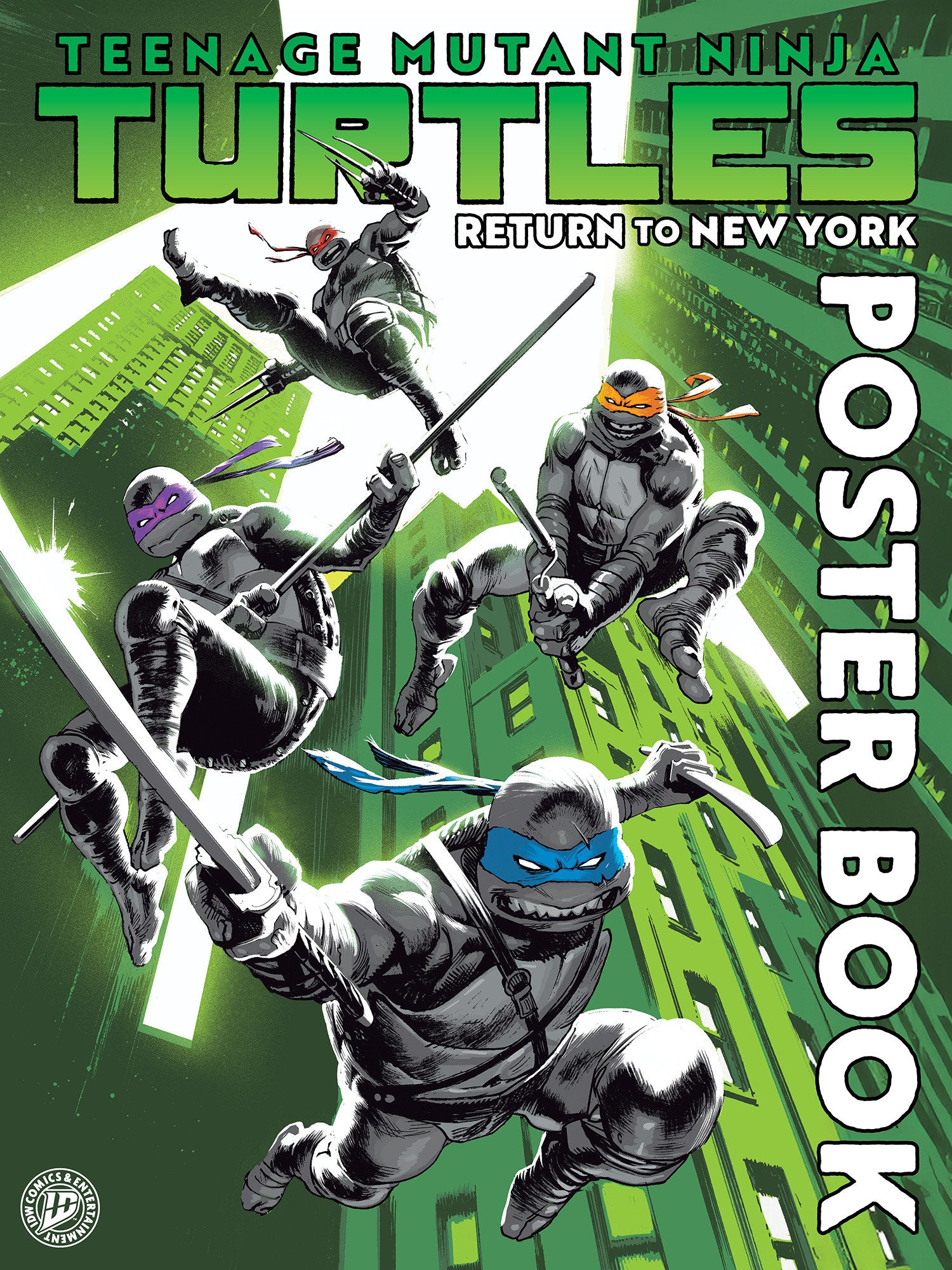 Teenage Mutant Ninja Turtles: Return to New York Poster Book Default Title