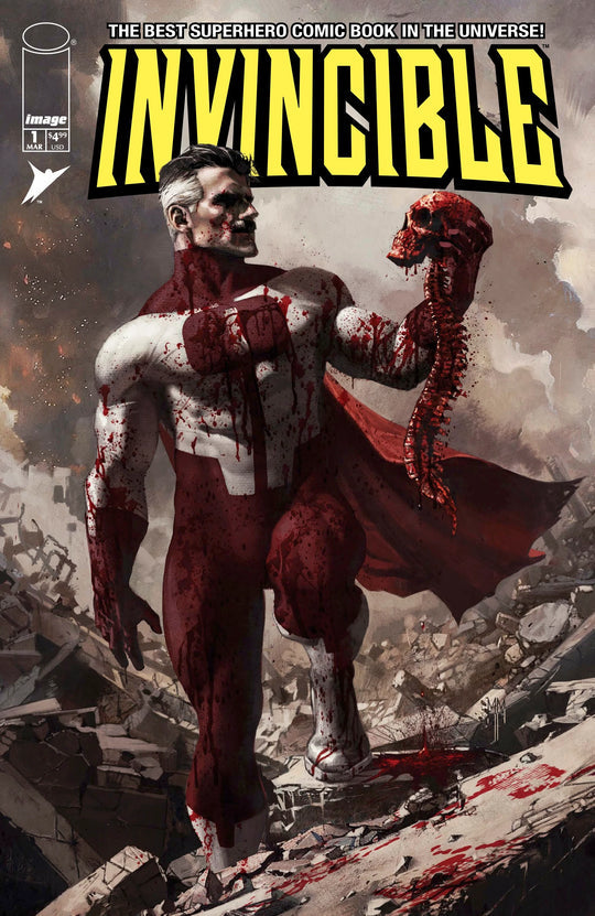 INVINCIBLE #1 REPRINT 616 Exclusive Variant LTD 1500