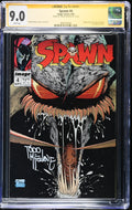 SPAWN #4 CGC 9.0 SS TODD MCFARLANE 9/92