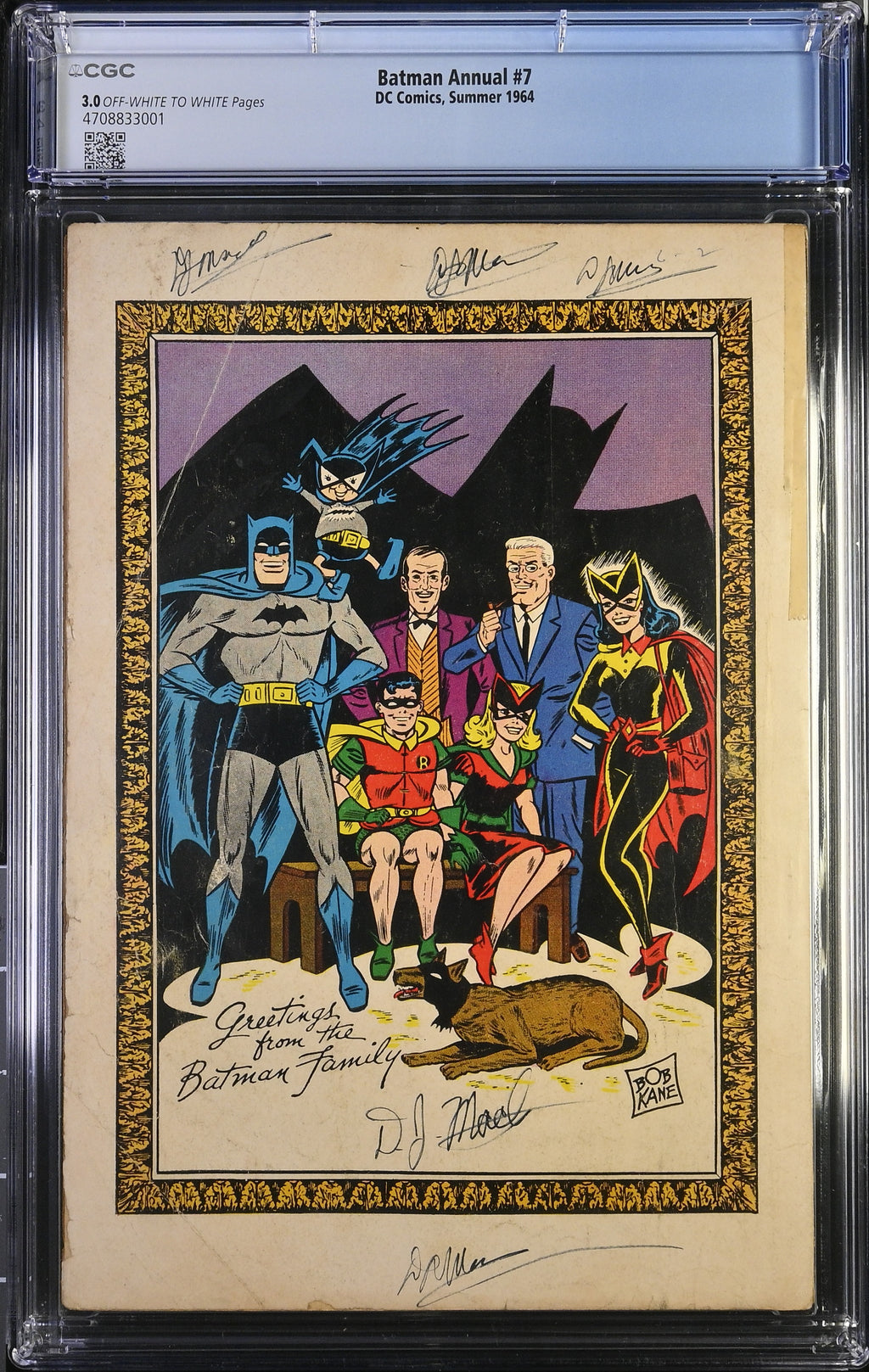 BATMAN ANNUAL #7 1964 CGC 3.0