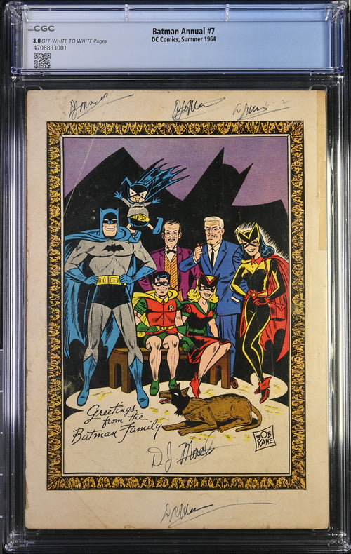 BATMAN ANNUAL #7 1964 CGC 3.0