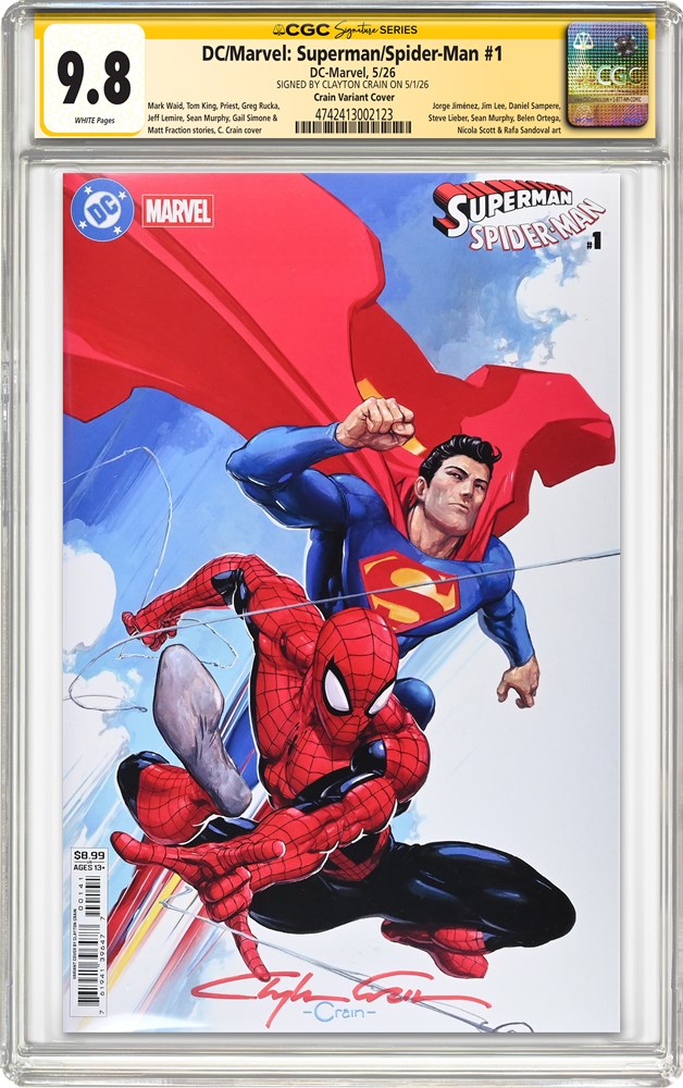 CGC Private Signing — Clayton Crain
