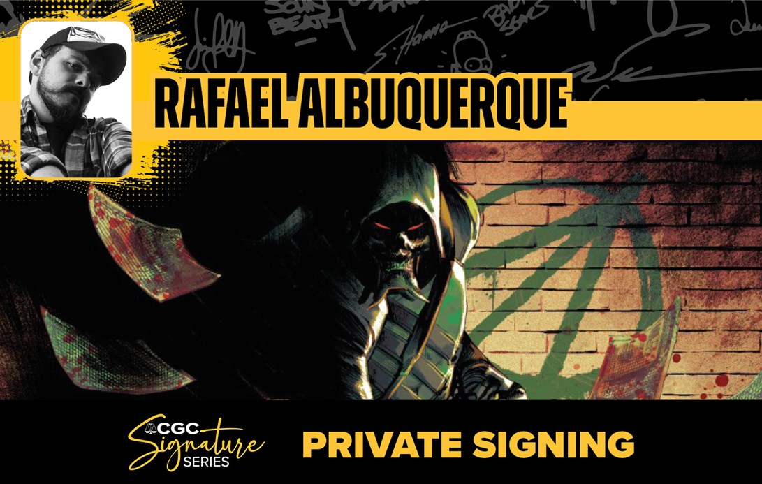 CGC Private Signing — Rafael Albuquerque event graphic