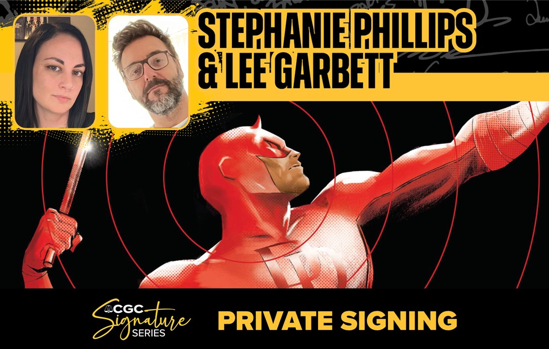 CGC Private Signing — Stephanie Phillips and Lee Garbett