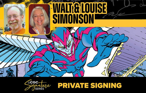 CGC Private Signing — Walt & Louise Simonson event graphic