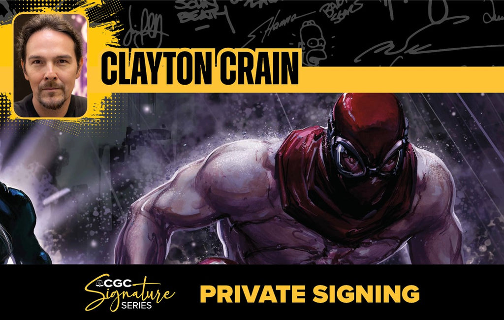 CGC Private Signing — Clayton Crain