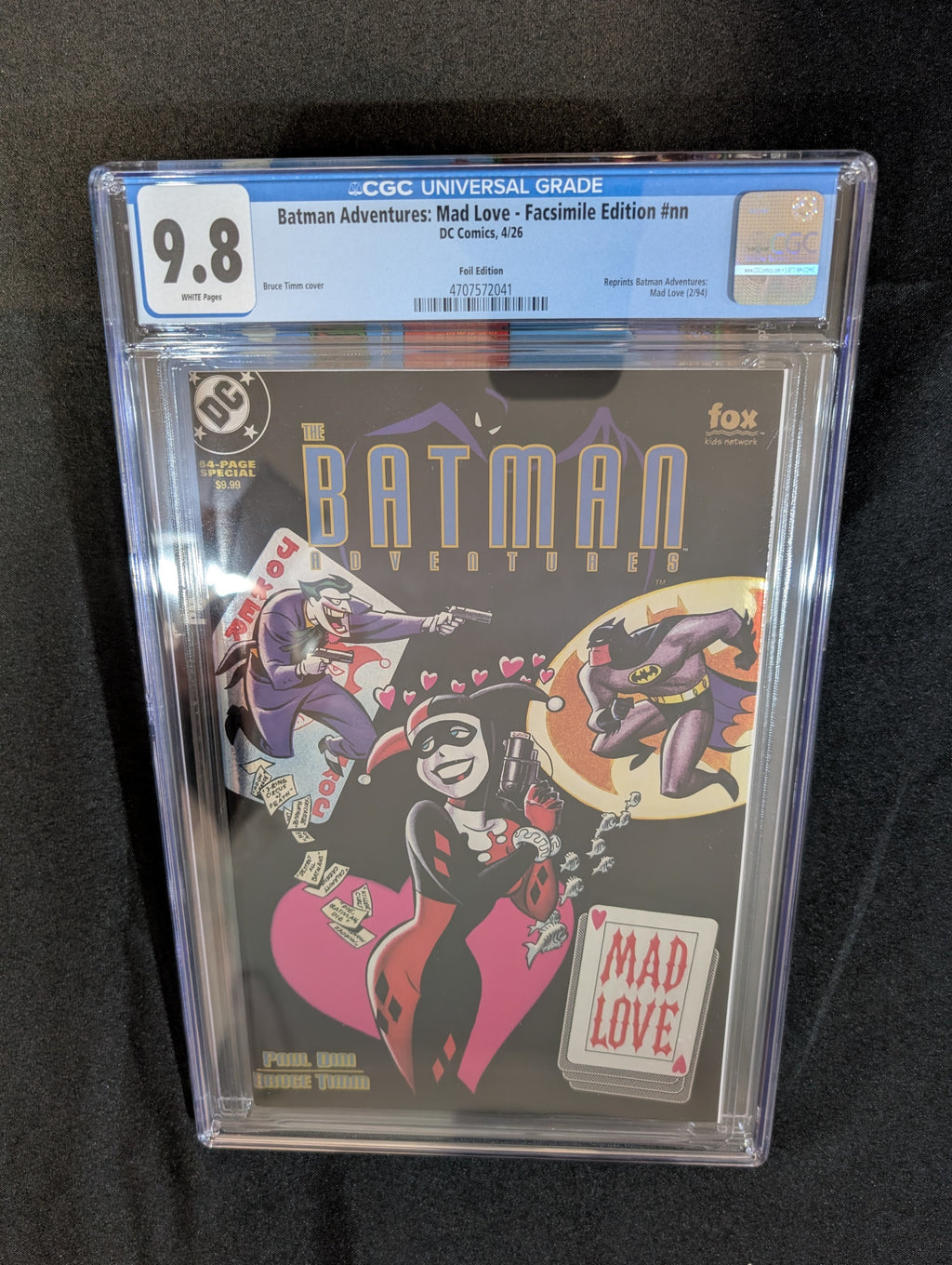 Batman Adventures: Mad Love - Facsimile Edition CGC 9.8
