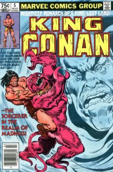 KING CONAN / CONAN THE KING #5 CVR B NEWSSTAND EDITION