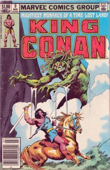 KING CONAN / CONAN THE KING #9 CVR B NEWSSTAND EDITION